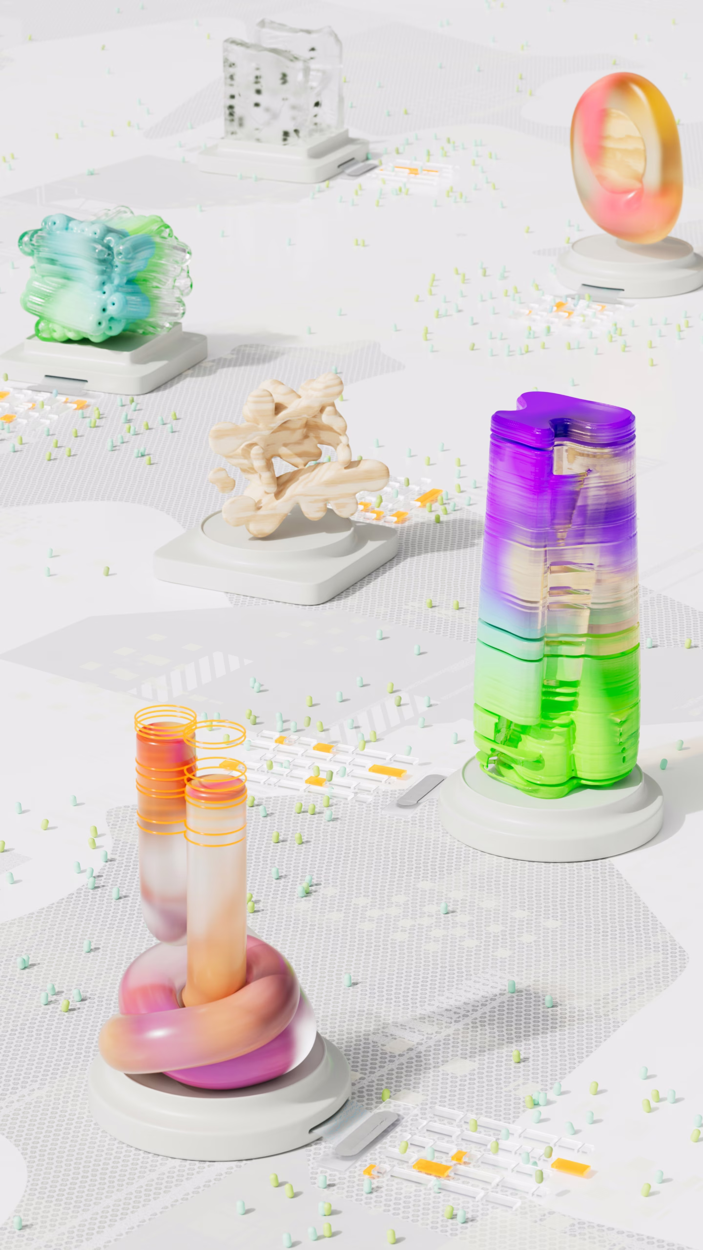 Clinical trial dashboard interface screenshot